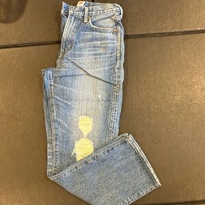 Edwin Light Blue Distressed Jeans